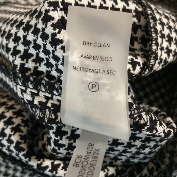 Calvin Klein Black and White houndstooth Sleeveless Sheath Dress - Picture 15 of 16